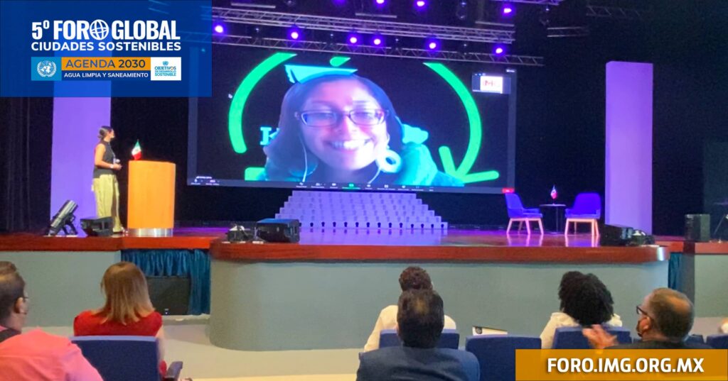 Kristy Peña, Fundadora de K&G Smart Solutions de Alemania. Foro Global Ciudades Sostenibles