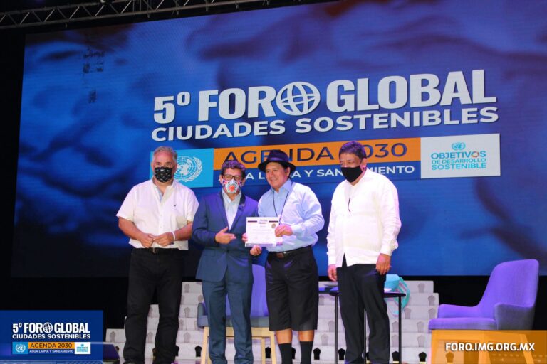 5to Foro Global Ciudades Sostenibles Agenda 2030 ONU - Agua Limpia y Saneamiento. Sede: Cancún 2021