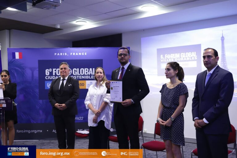 6º Foro Global Ciudades Sostenibles 2022 en París, Francia - Instituto Mejores Gobernantes, Red Gobierno, Organización Mundial Ciudades Sostenibles